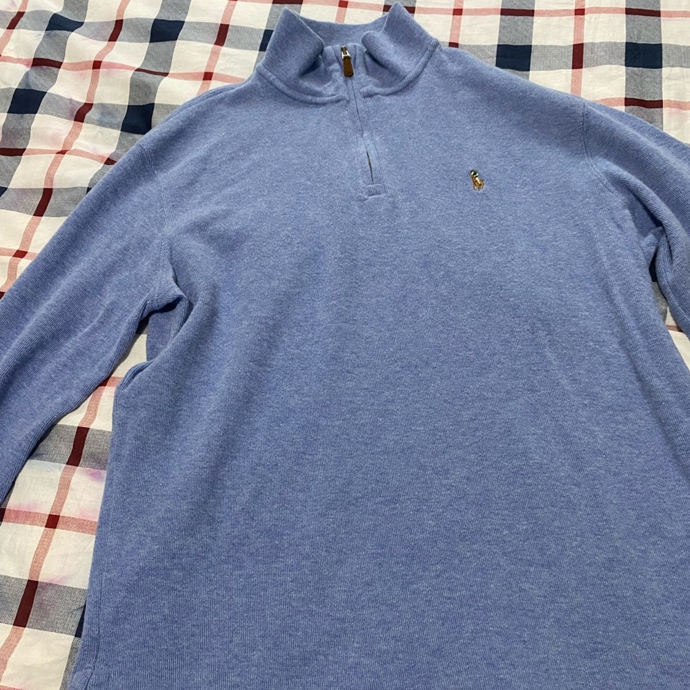Polo Ralph Lauren mens lightweight half zip NWOT S